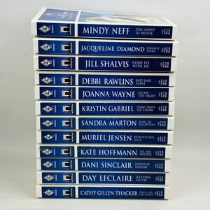Harlequin Forrester Square Romance Book Lot of 12 Paperback
